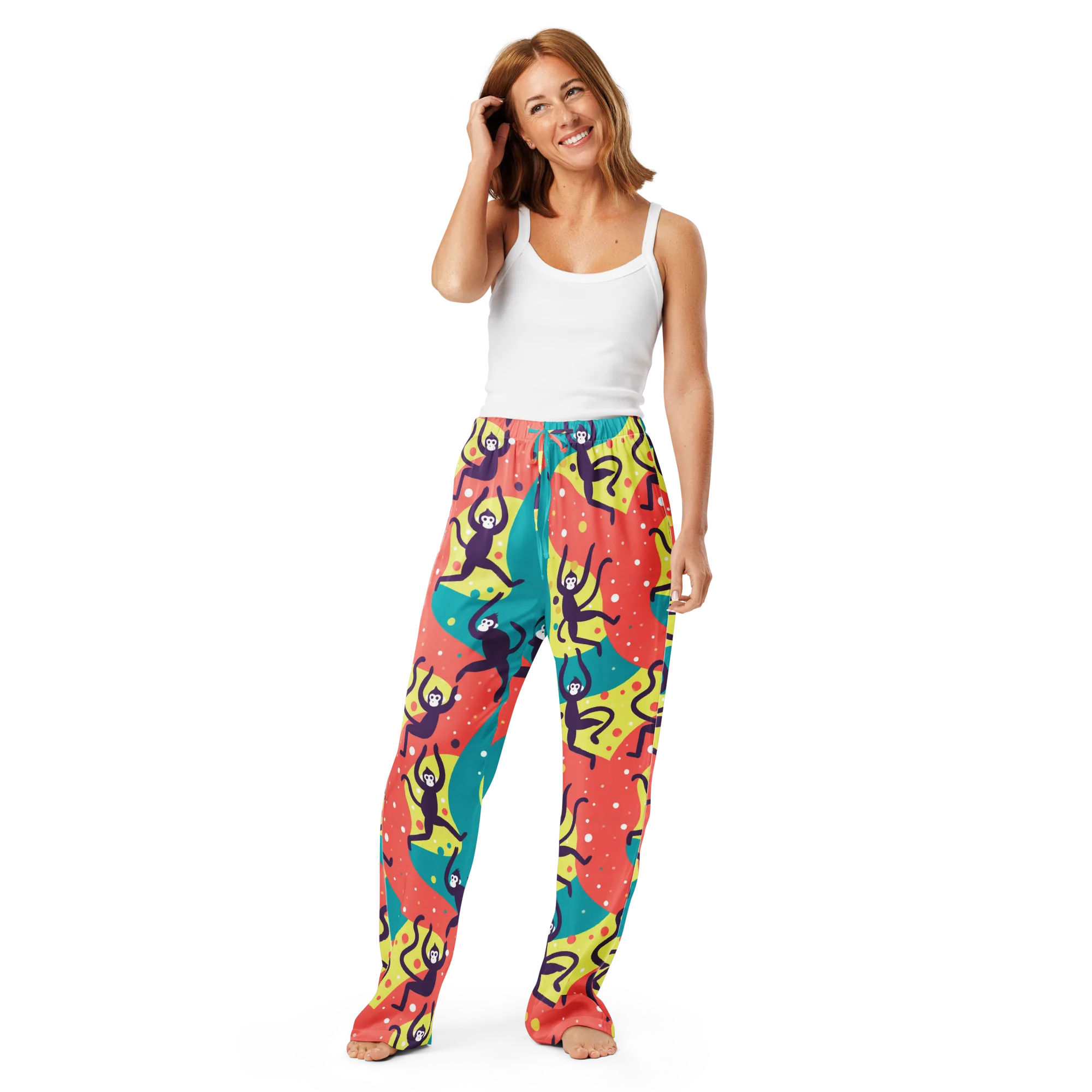Canopy Carnival on Women's Pajama Pants — Front