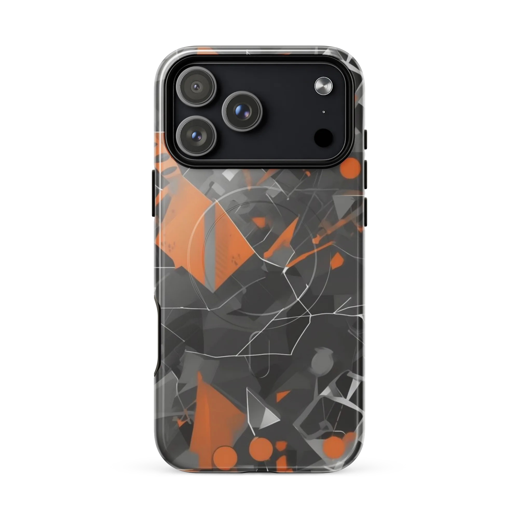 Ember Fracture on MagSafe Tough Case for iPhone® — Front