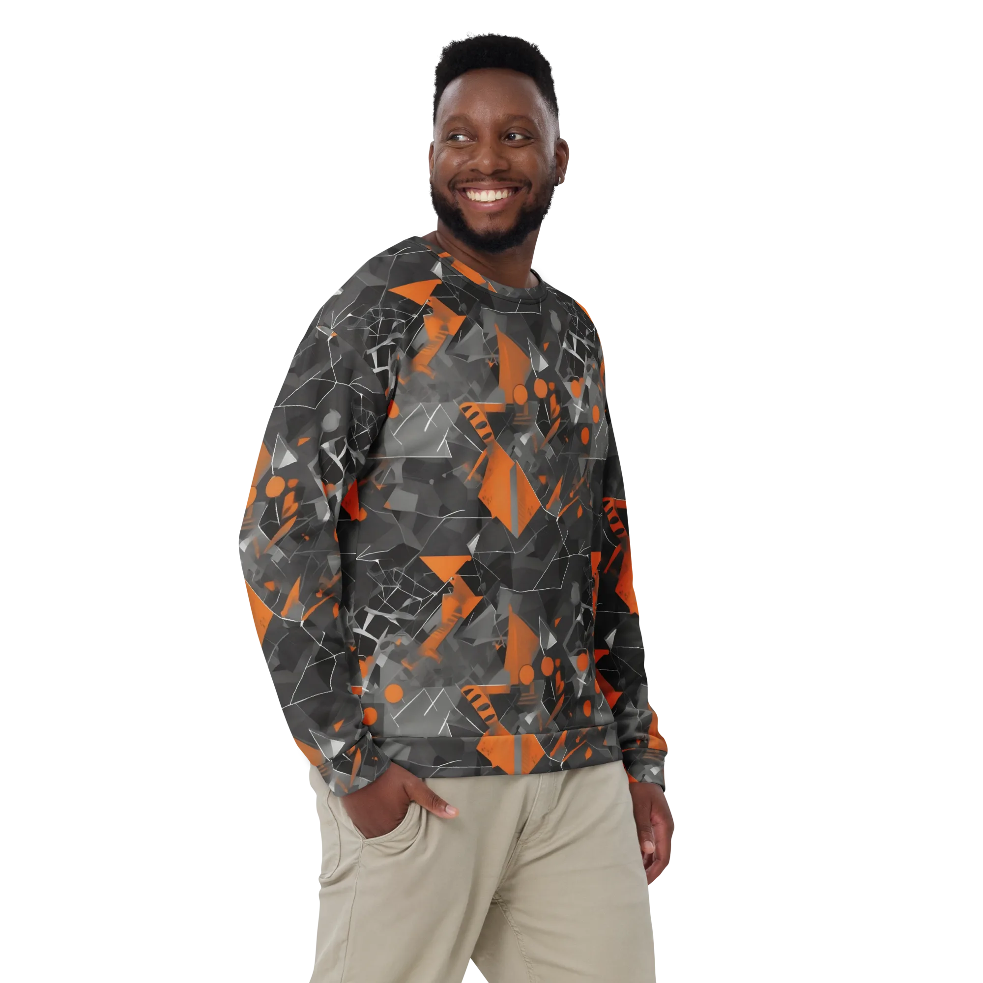 Ember Fracture on Sweatshirt — Front