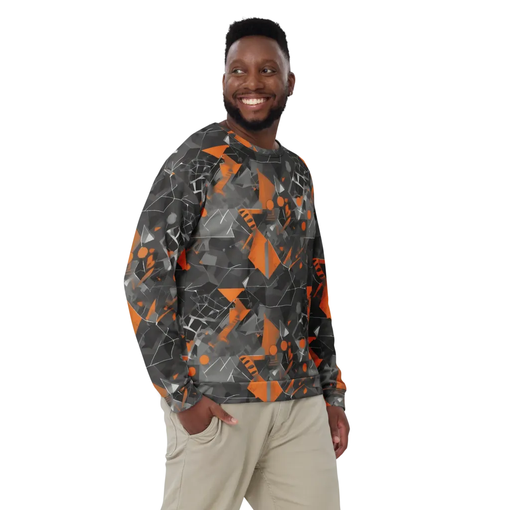 Ember Fracture on Sweatshirt — Front