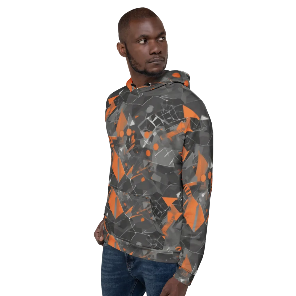 Ember Fracture on Hoodie — Left
