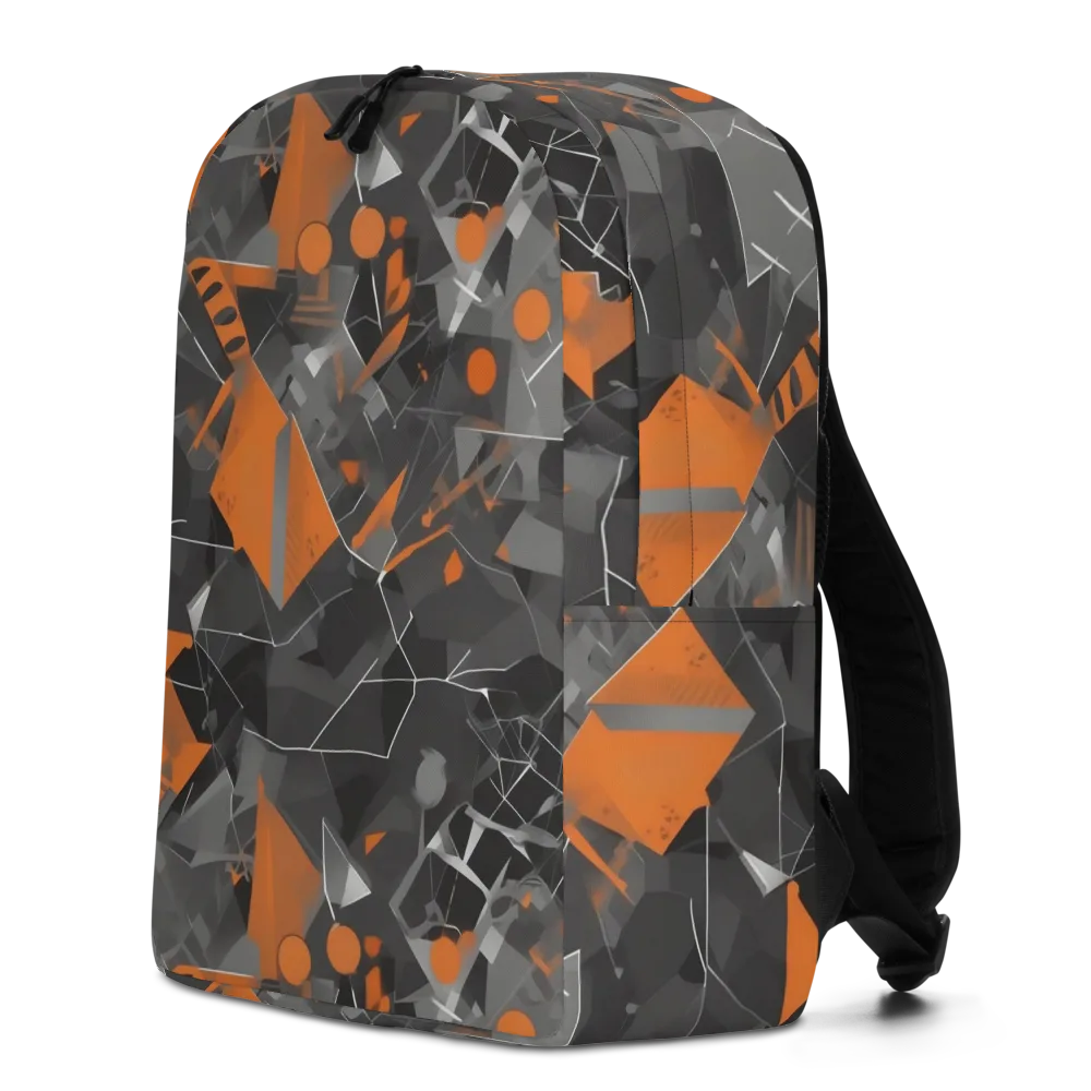 Ember Fracture on Minimalist Backpack — Left