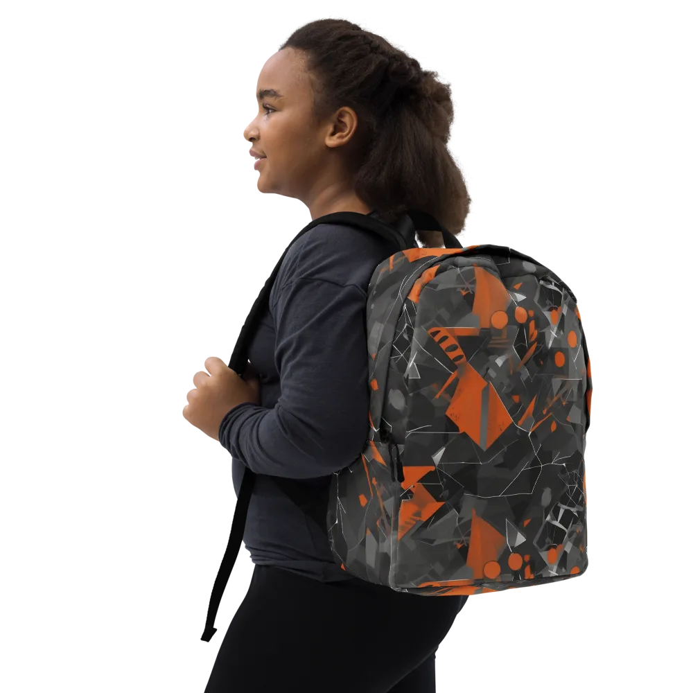 Ember Fracture on Minimalist Backpack — Right Front