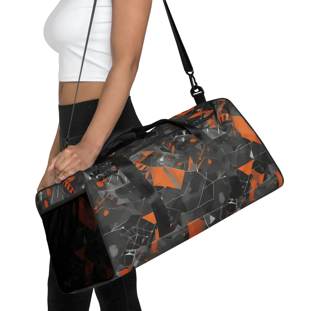 Ember Fracture on Duffle Bag — Front