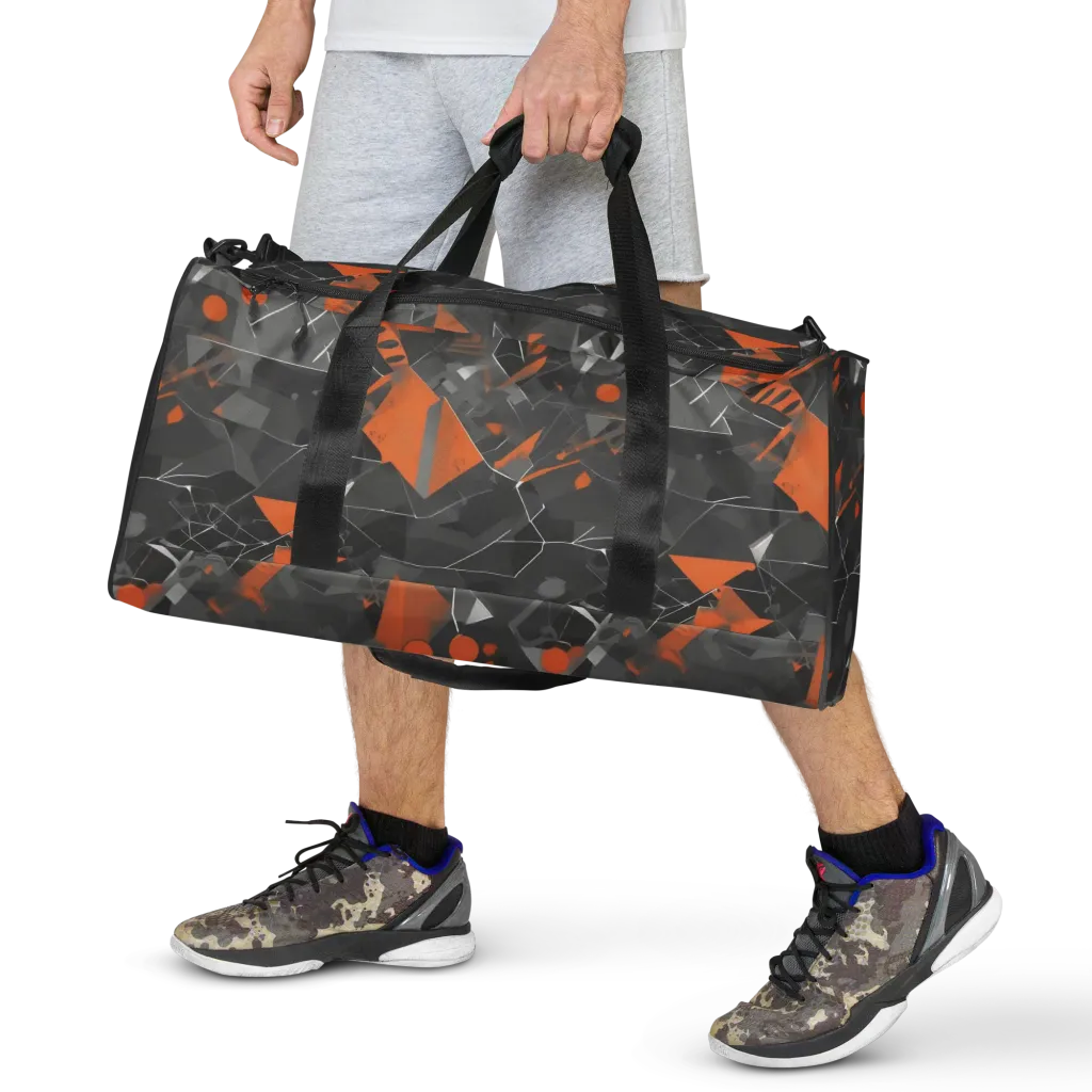 Ember Fracture on Duffle Bag — Front