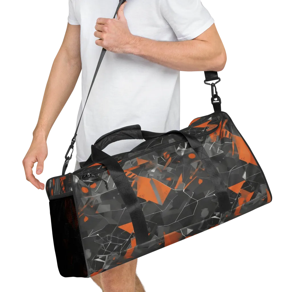 Ember Fracture on Duffle Bag — Right Front