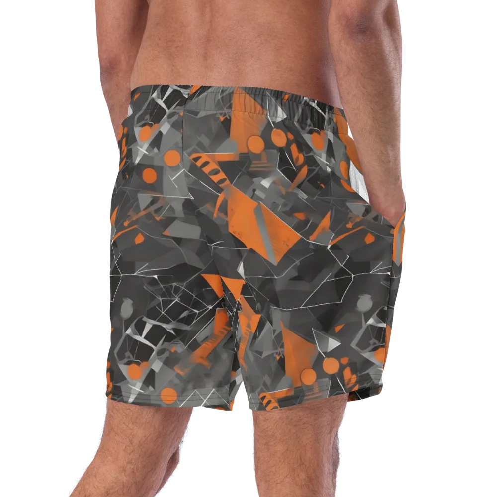 Ember Fracture on Swim Trunks — Right Back