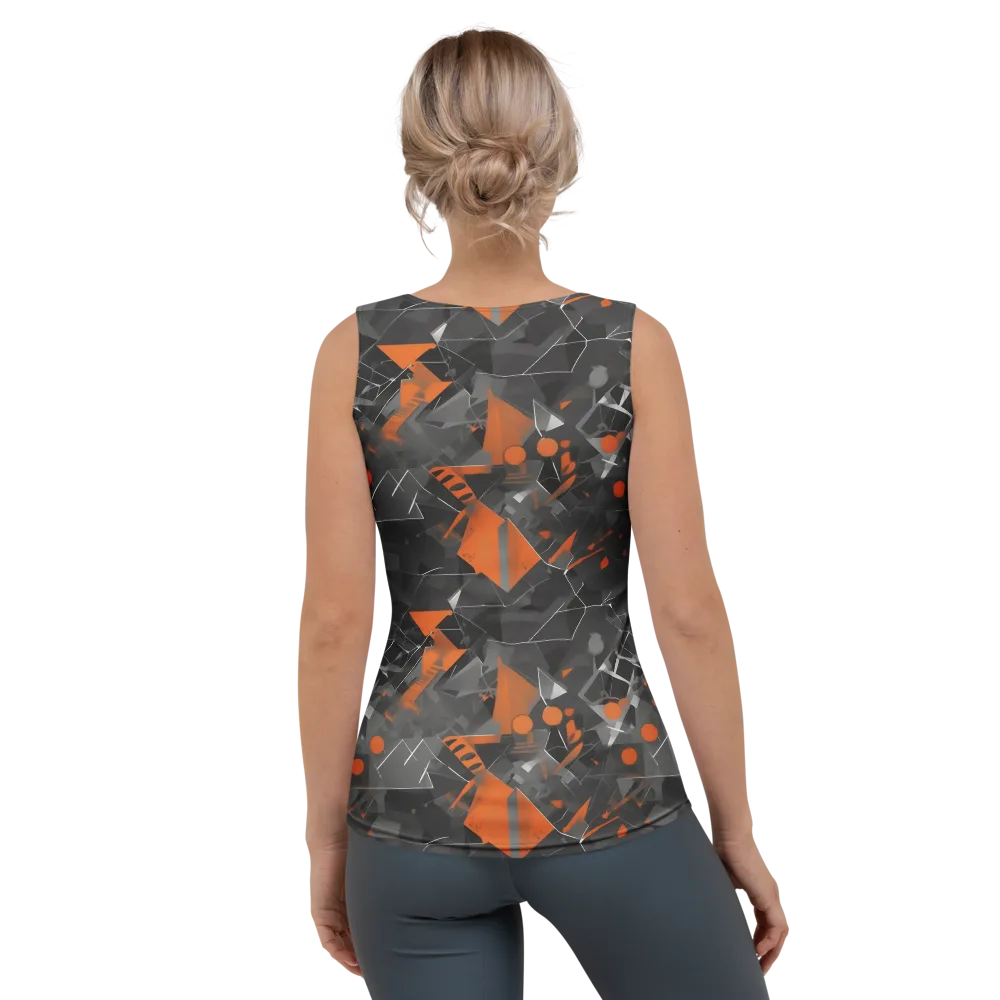 Ember Fracture on Women's Tank Top — Back