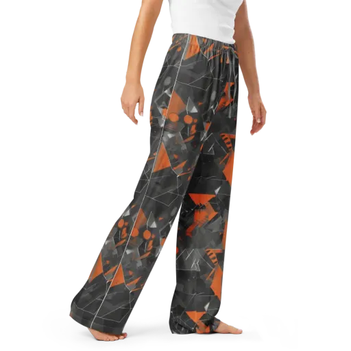 Ember Fracture on a Women's Pajama Pants