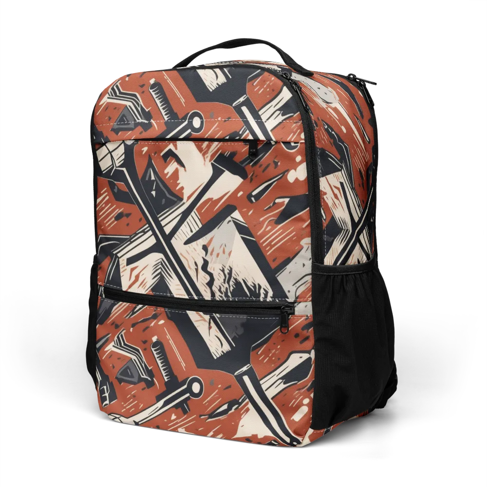 Workshop Static on Utility Backpack — Left Front