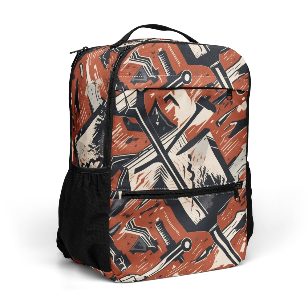 Workshop Static on Utility Backpack — Right Front