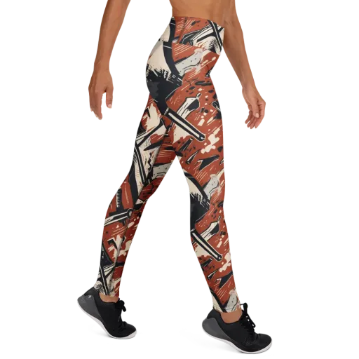 Workshop Static on a Yoga Leggings