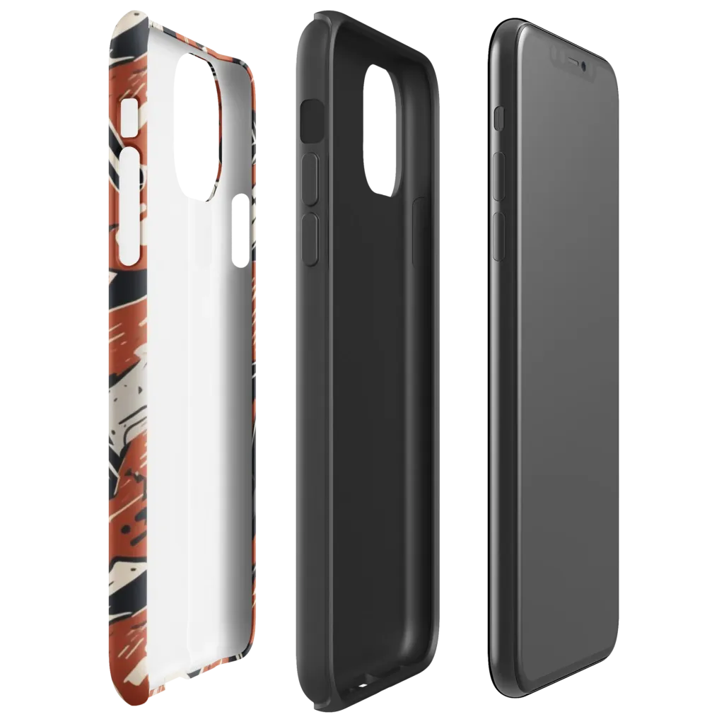 Workshop Static on Tough Case for iPhone® — Right