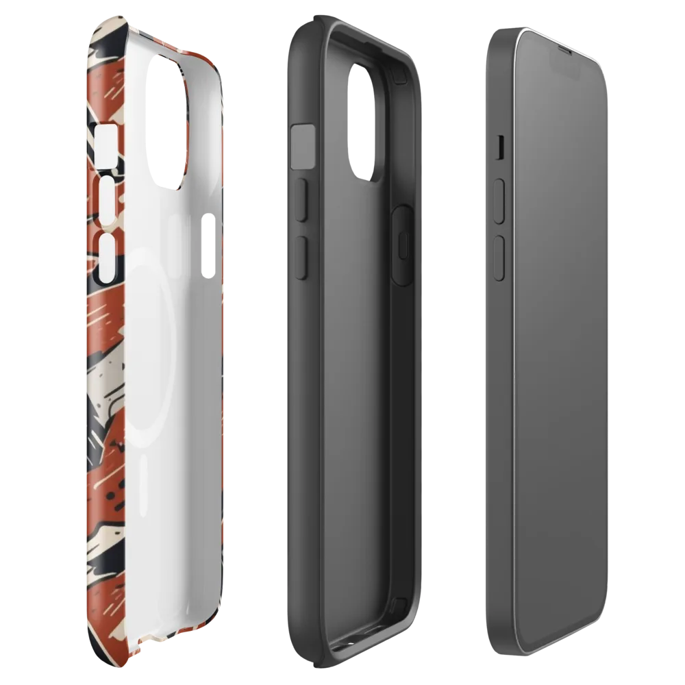 Workshop Static on MagSafe Tough Case for iPhone® — Front