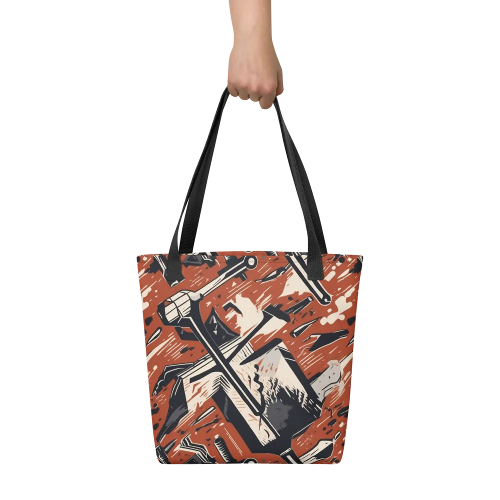 Workshop Static on Tote Bag — Front