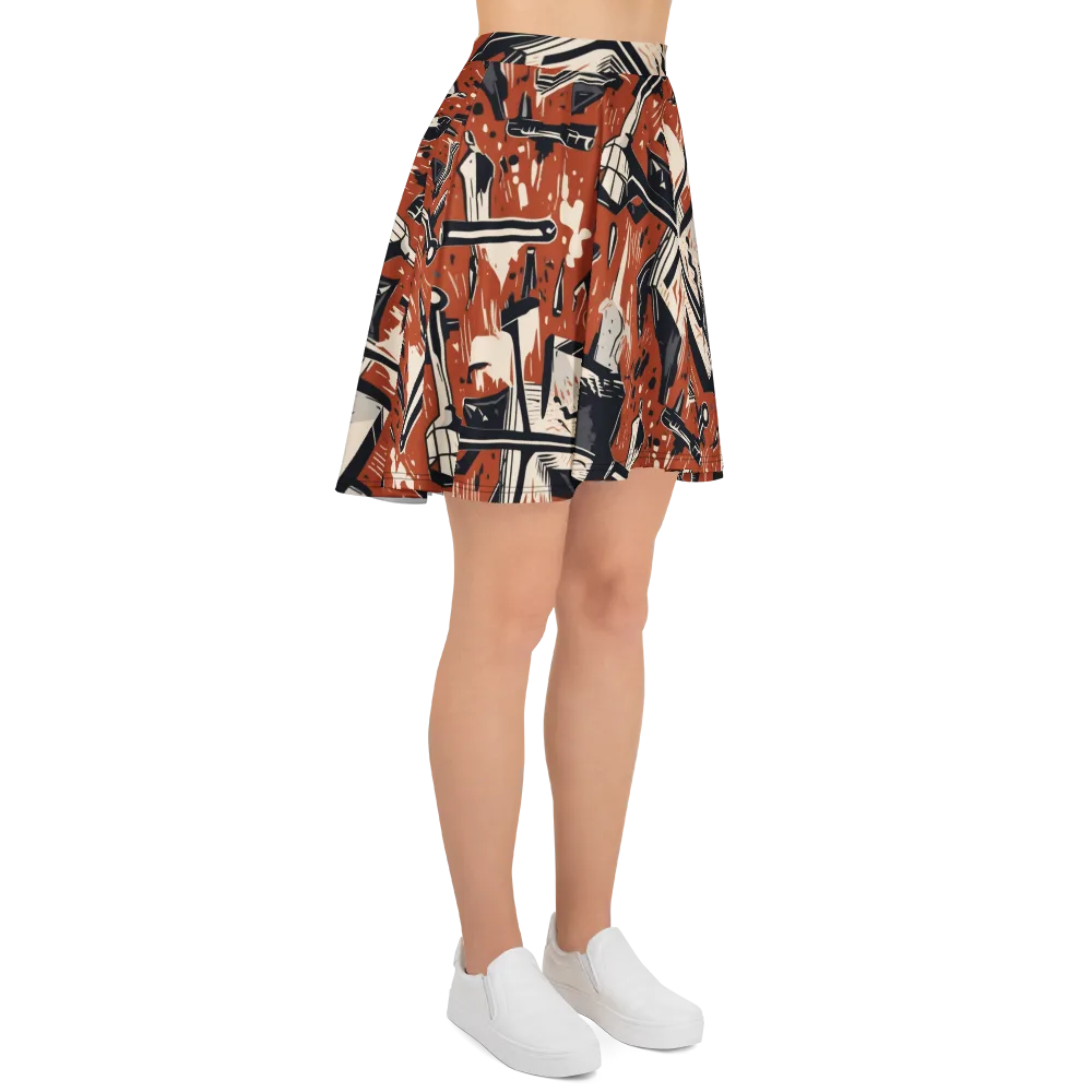 Workshop Static on Skater Skirt — Right