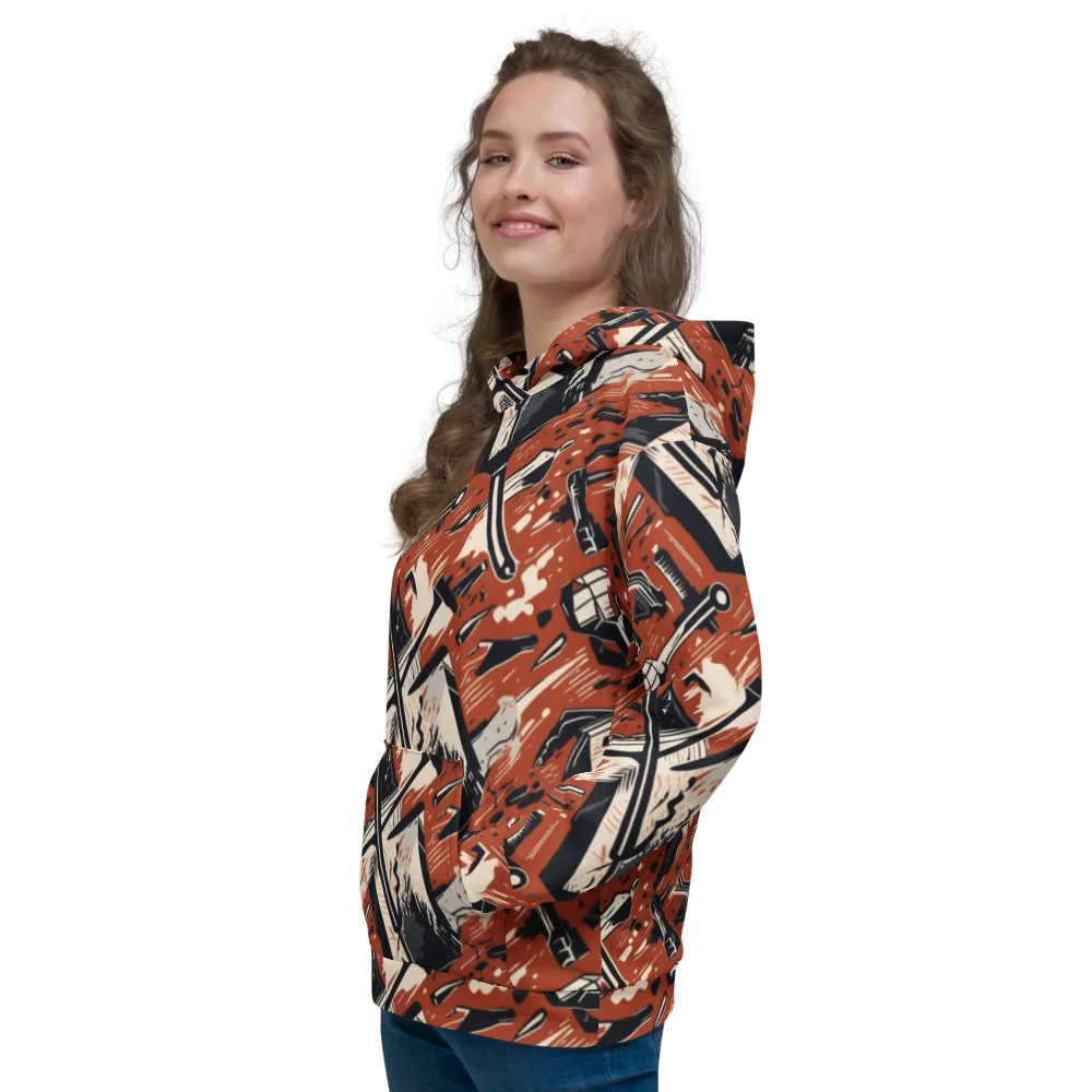 Workshop Static on Hoodie — Left