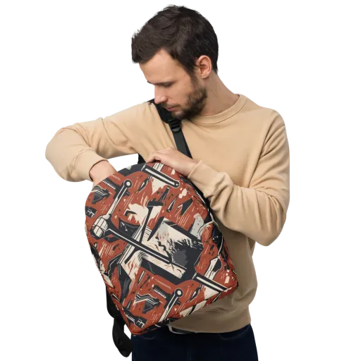 Workshop Static on a Minimalist Backpack