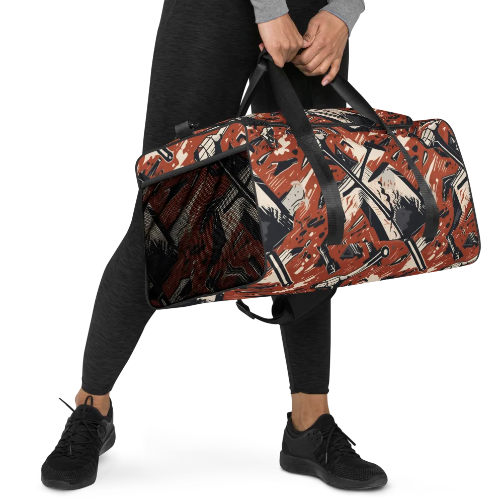 Workshop Static on Duffle Bag — Right Front