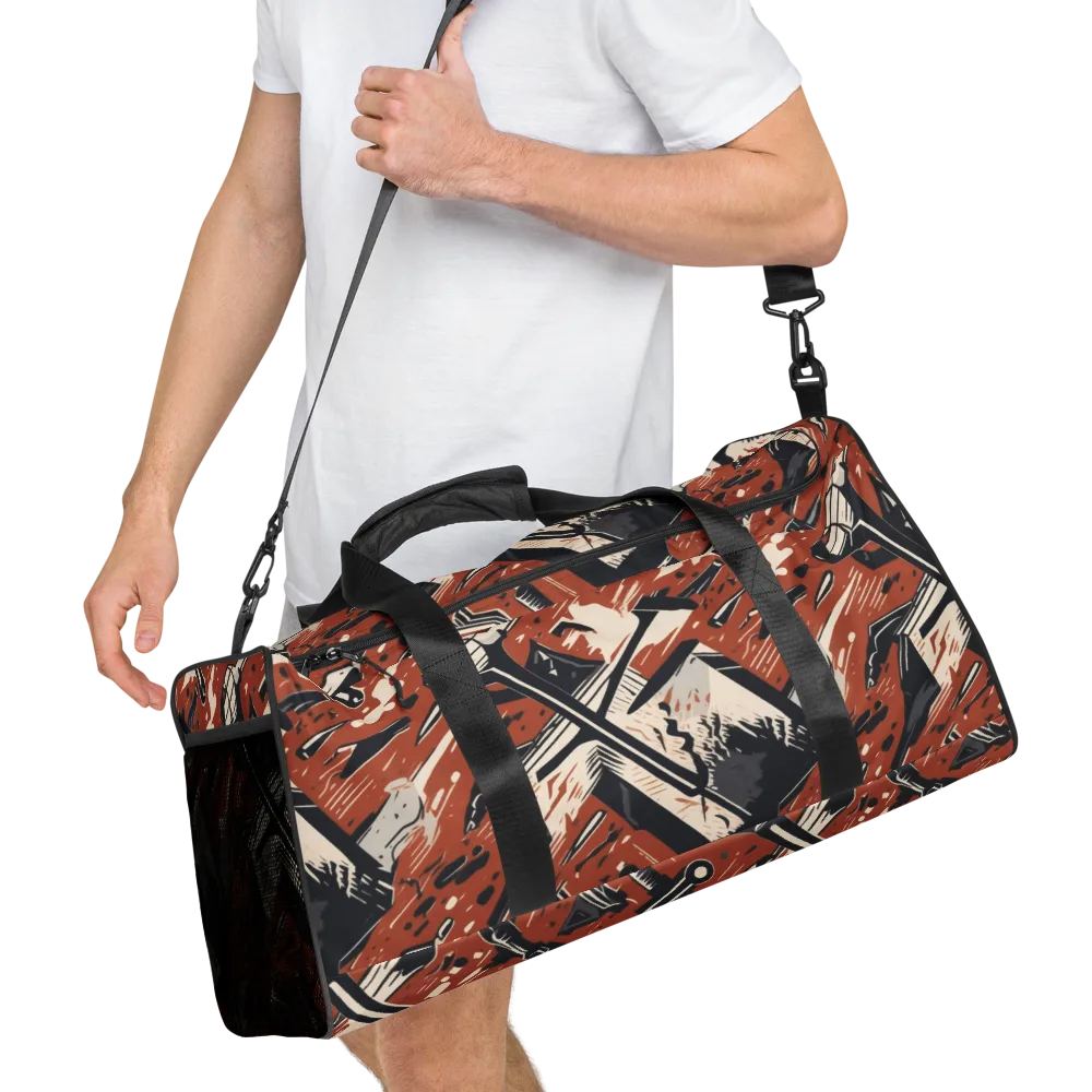Workshop Static on Duffle Bag — Right Front