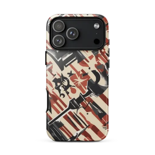 Burnt Signal on a Tough Case for iPhone®