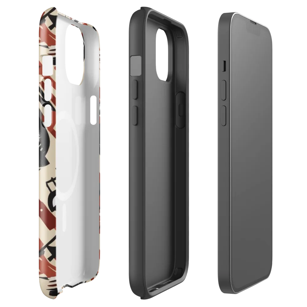 Burnt Signal on MagSafe Tough Case for iPhone® — Front