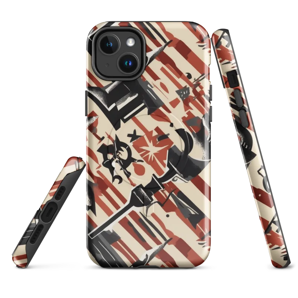Burnt Signal on MagSafe Tough Case for iPhone® — Front