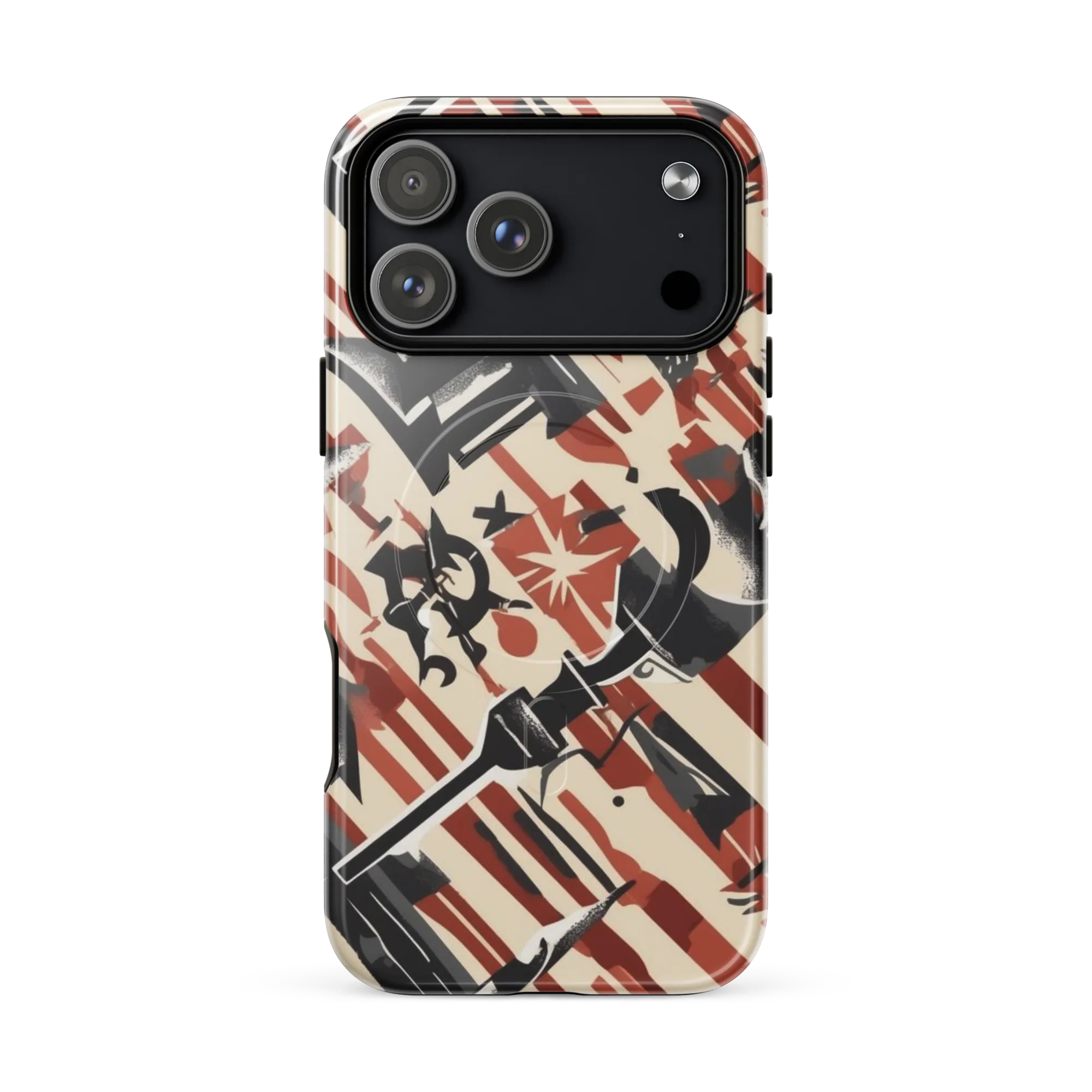Burnt Signal on MagSafe Tough Case for iPhone® — Front