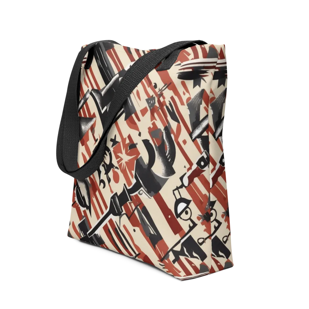 Burnt Signal on Tote Bag — Front