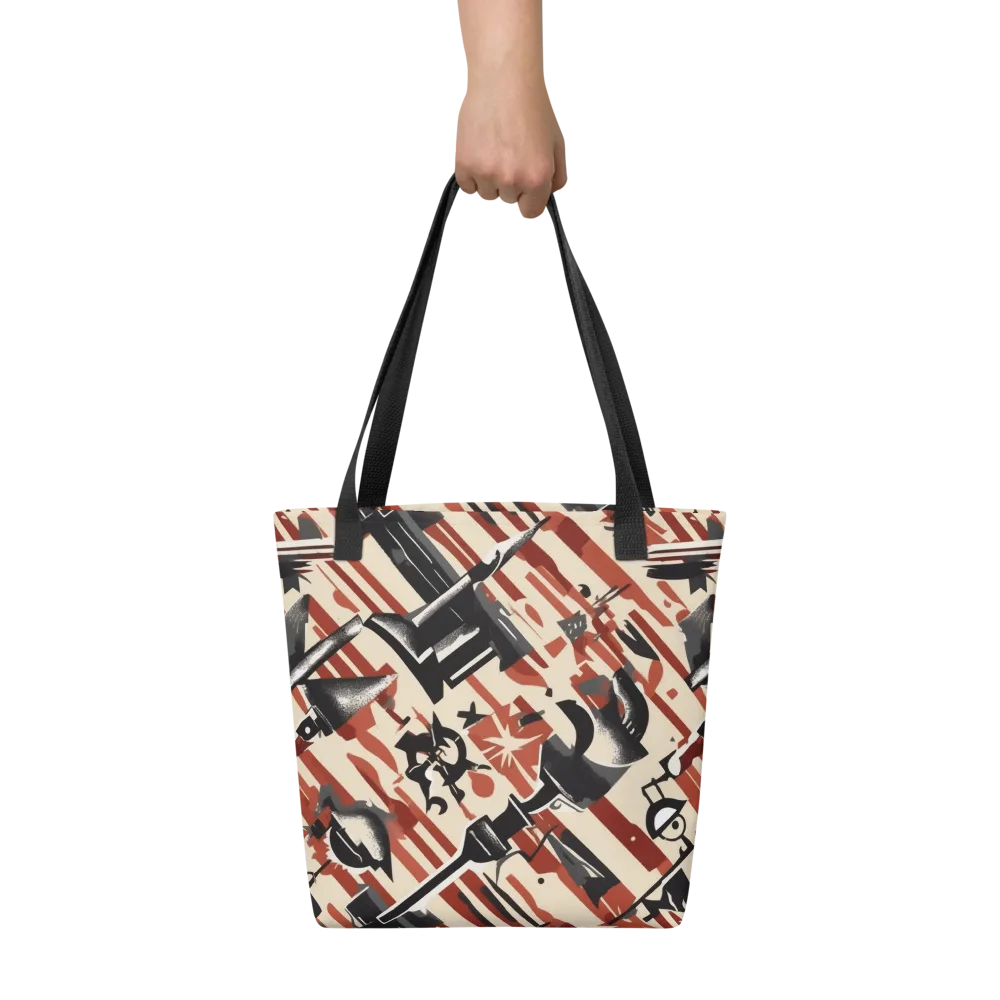 Burnt Signal on Tote Bag — Front