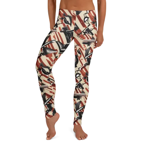 Burnt Signal on a Leggings