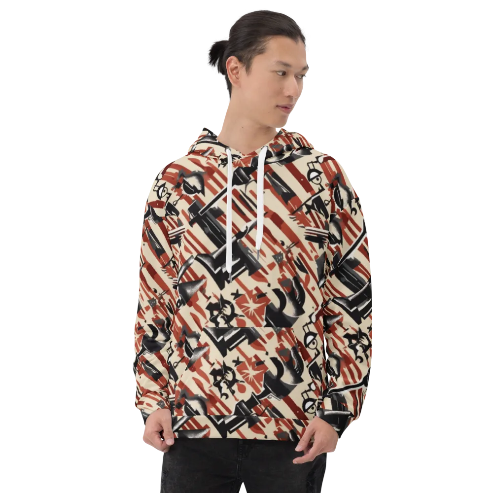 Burnt Signal on Hoodie — Front
