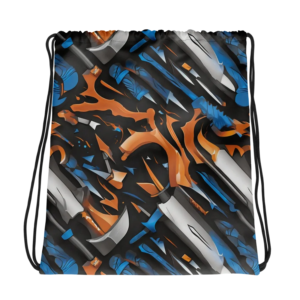 Forge Current on Drawstring Bag — Photo