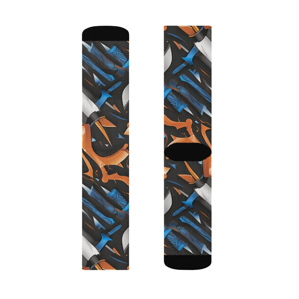 Forge Current on Socks — Right Sock