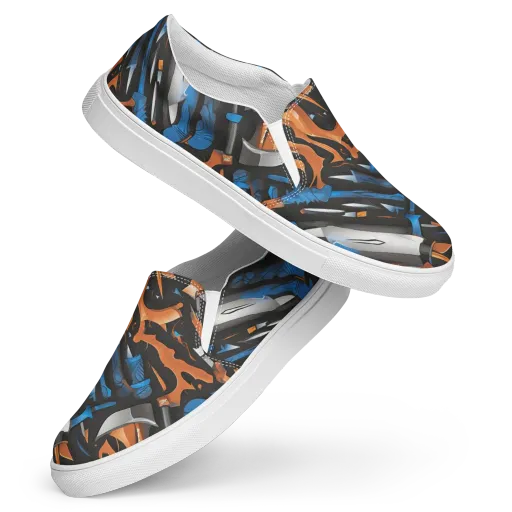 Forge Current on a Women's Slip-On Canvas Shoes