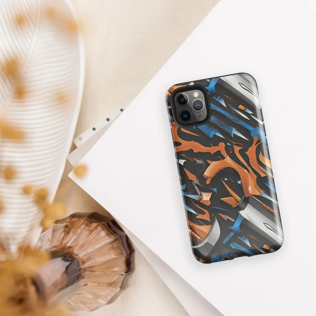 Forge Current on Tough Case for iPhone® — Front