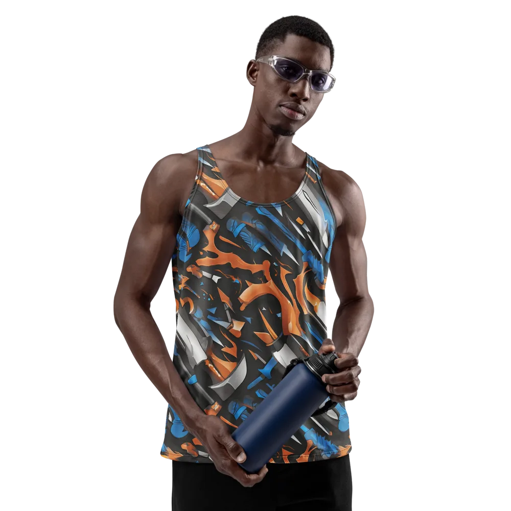 Forge Current on Men's Tank Top — Front
