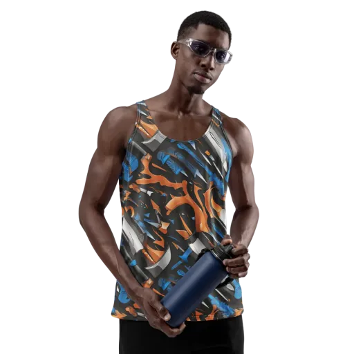 Forge Current on a Men's Tank Top