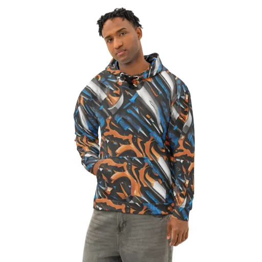 Forge Current on a Cotton Hoodie