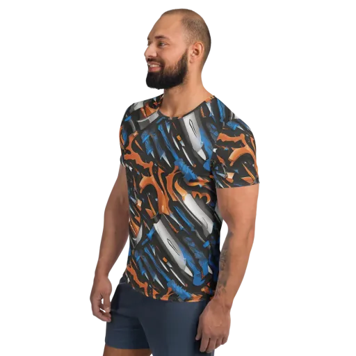 Forge Current on a Men's Athletic T-Shirt