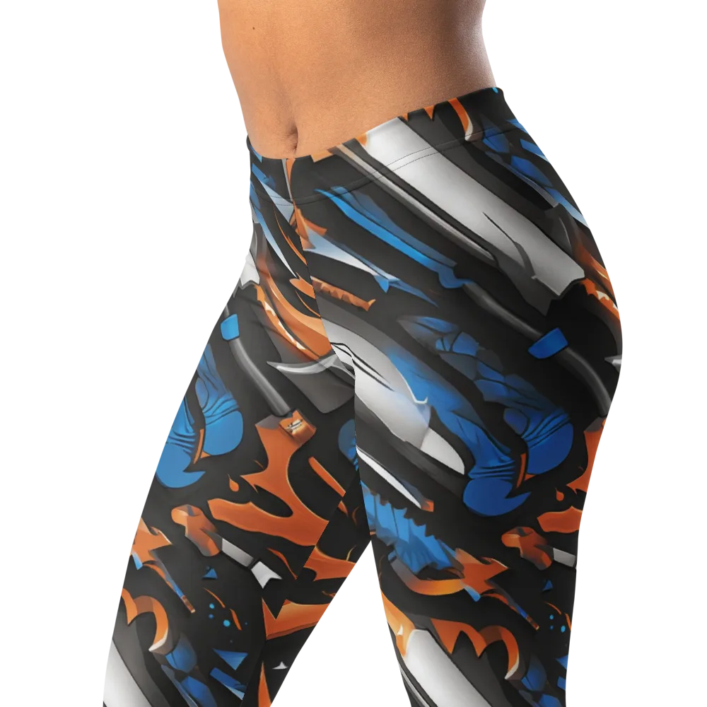 Forge Current on Leggings — Left Front