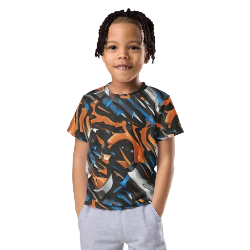 Forge Current on a Kids Crew Neck T-Shirt