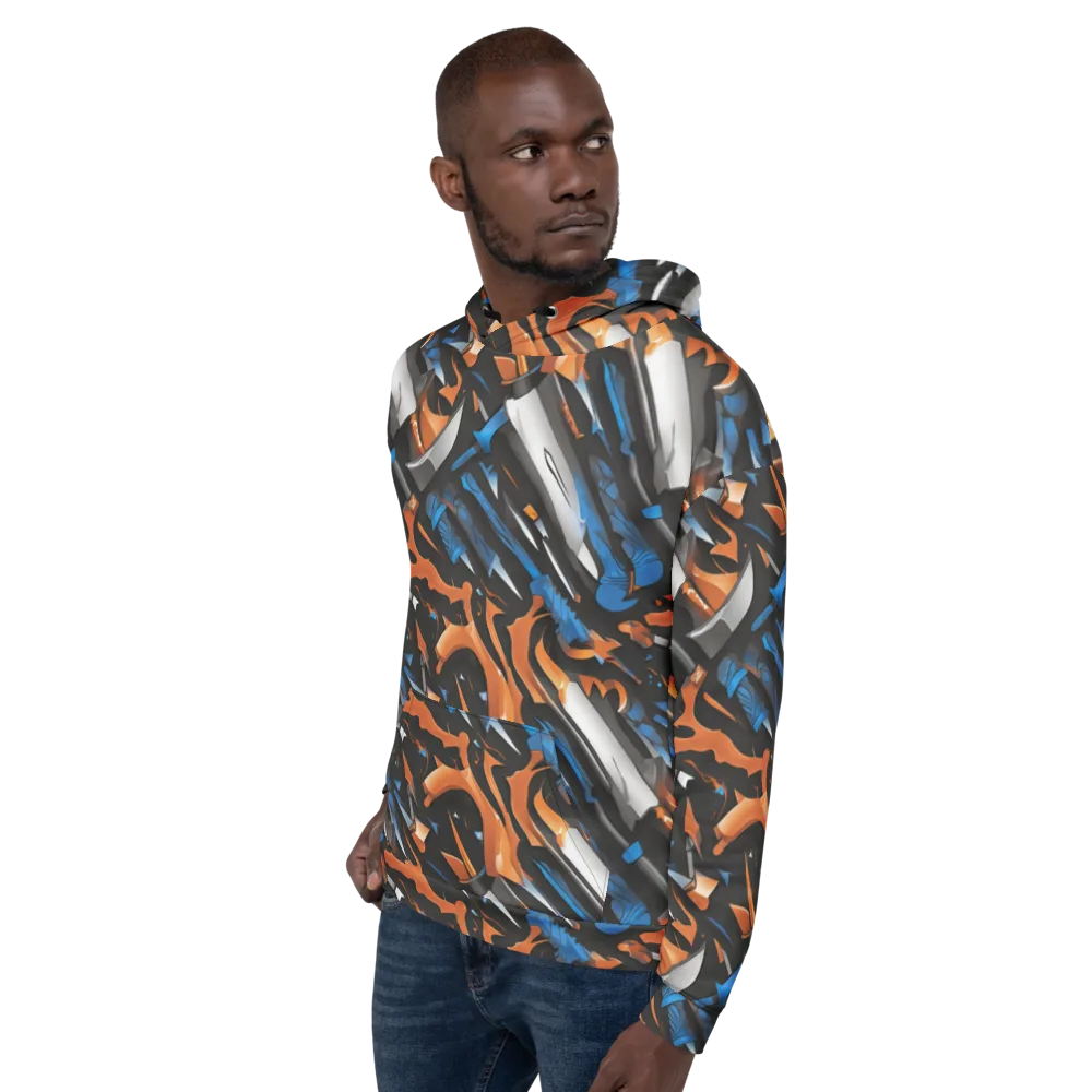 Forge Current on Hoodie — Left