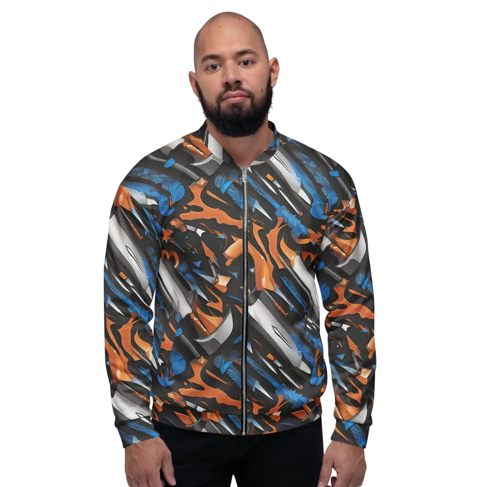 Forge Current on Bomber Jacket — Front