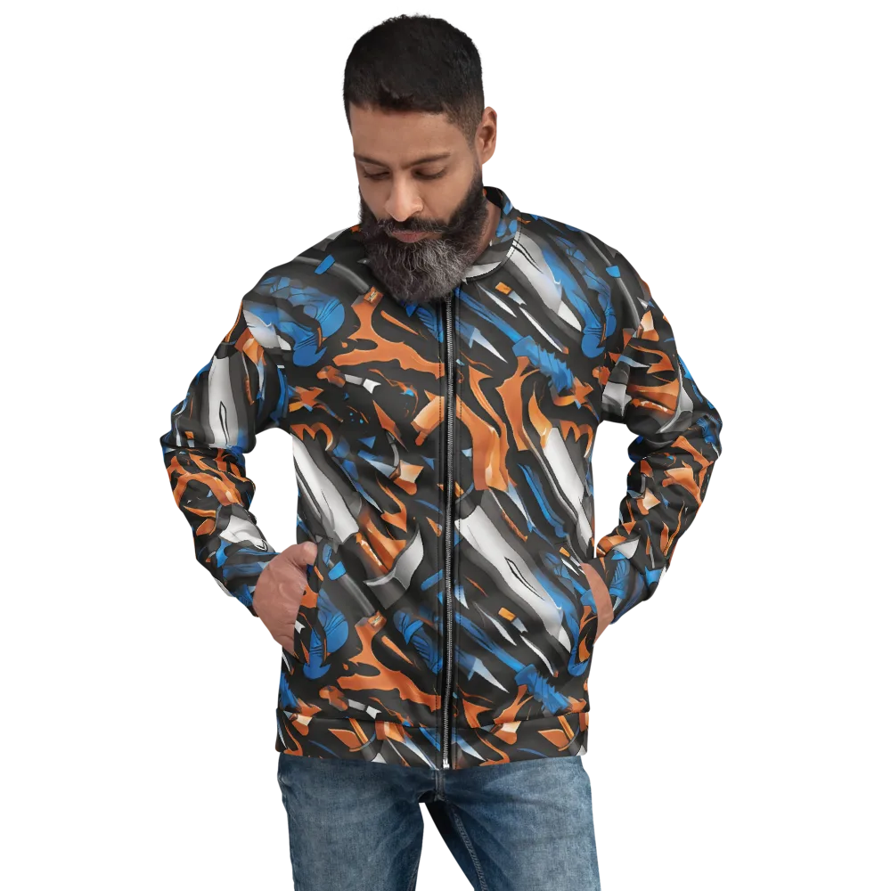 Forge Current on Bomber Jacket — Front