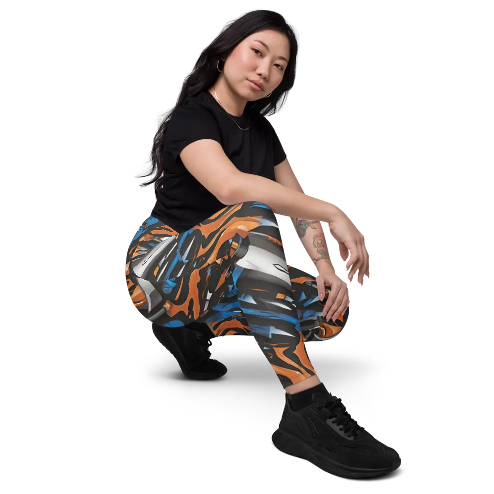 Forge Current on Leggings with Pockets — Right Front