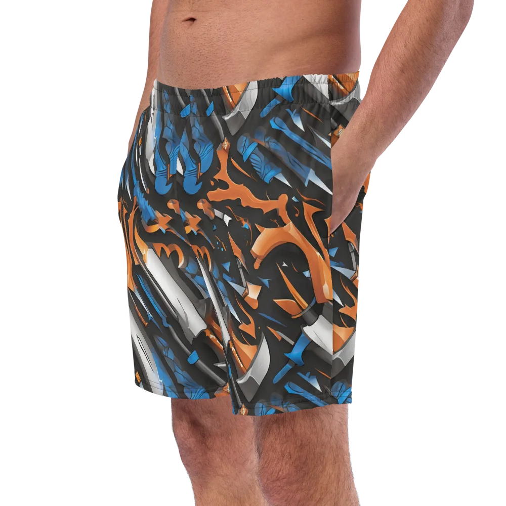 Forge Current on Swim Trunks — Left Front