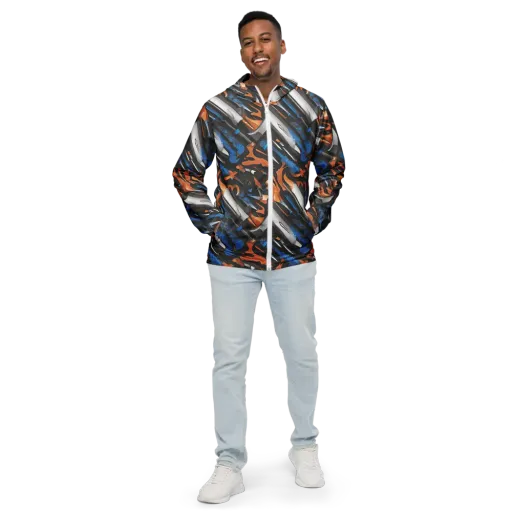 Forge Current on a Men's Windbreaker
