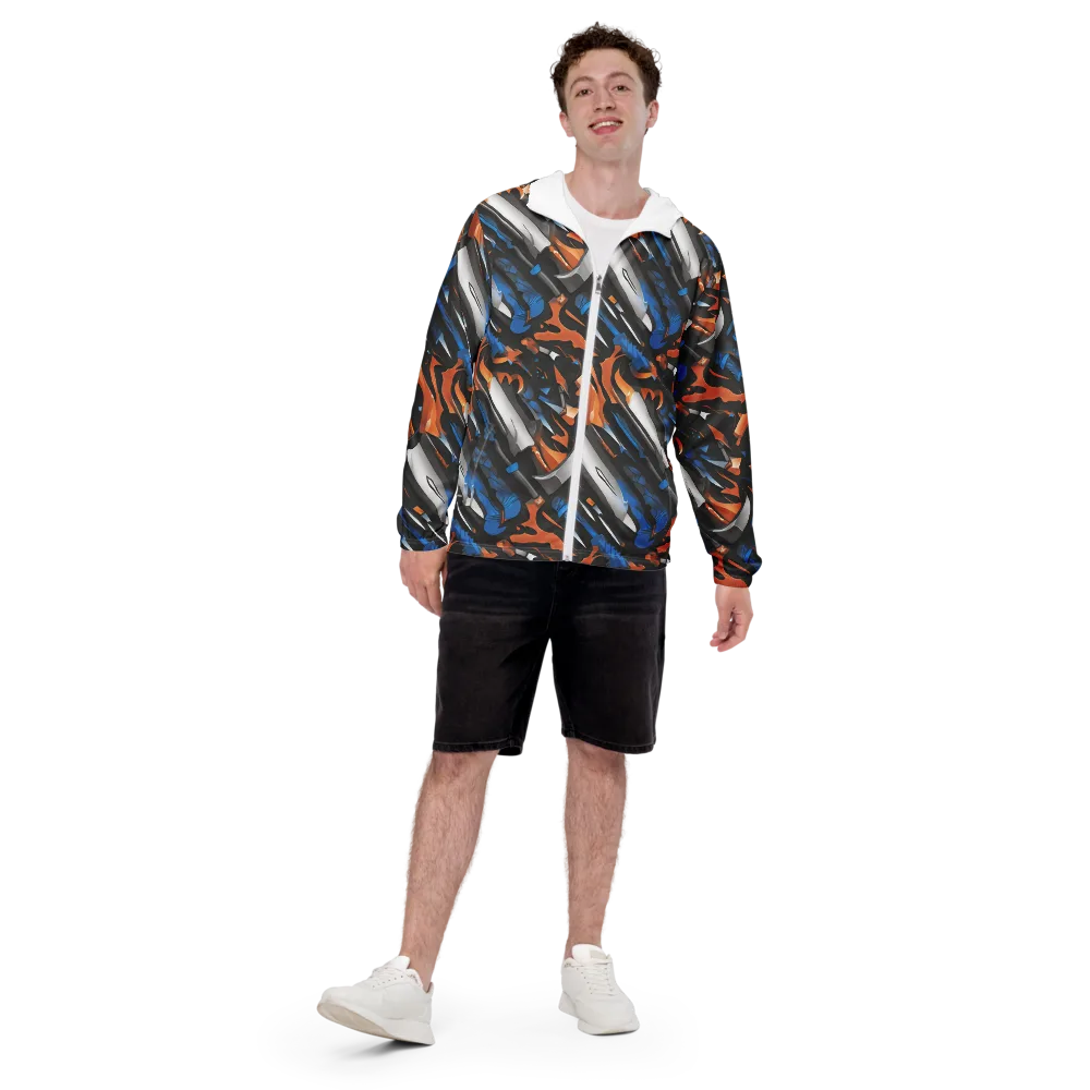 Forge Current on Men's Windbreaker — Front