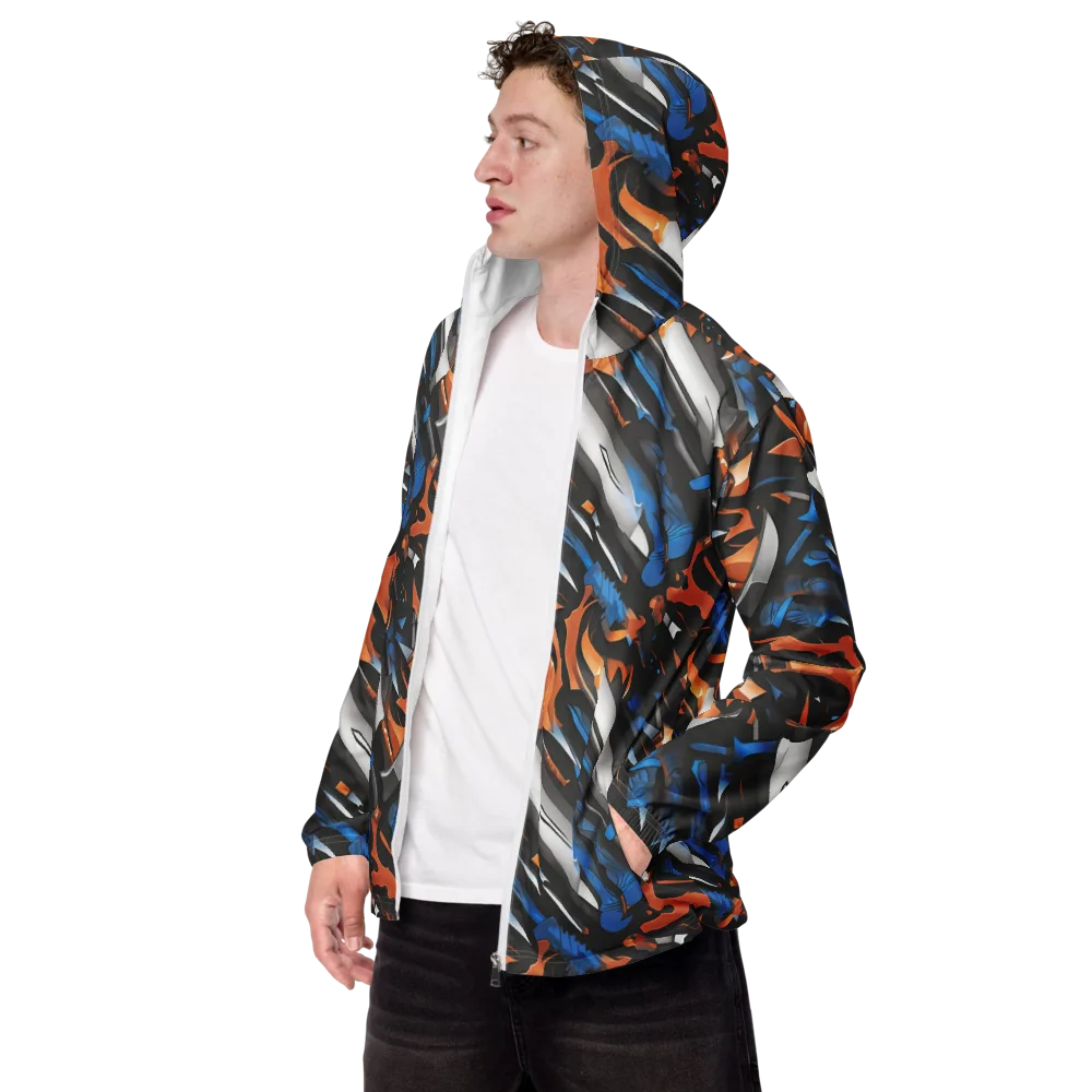 Forge Current on Men's Windbreaker — Left Front